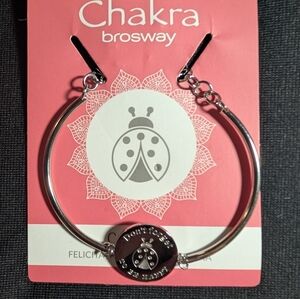 Brosway Adjustable Chakra Bracelet with‎ Ladybug MSRP $53